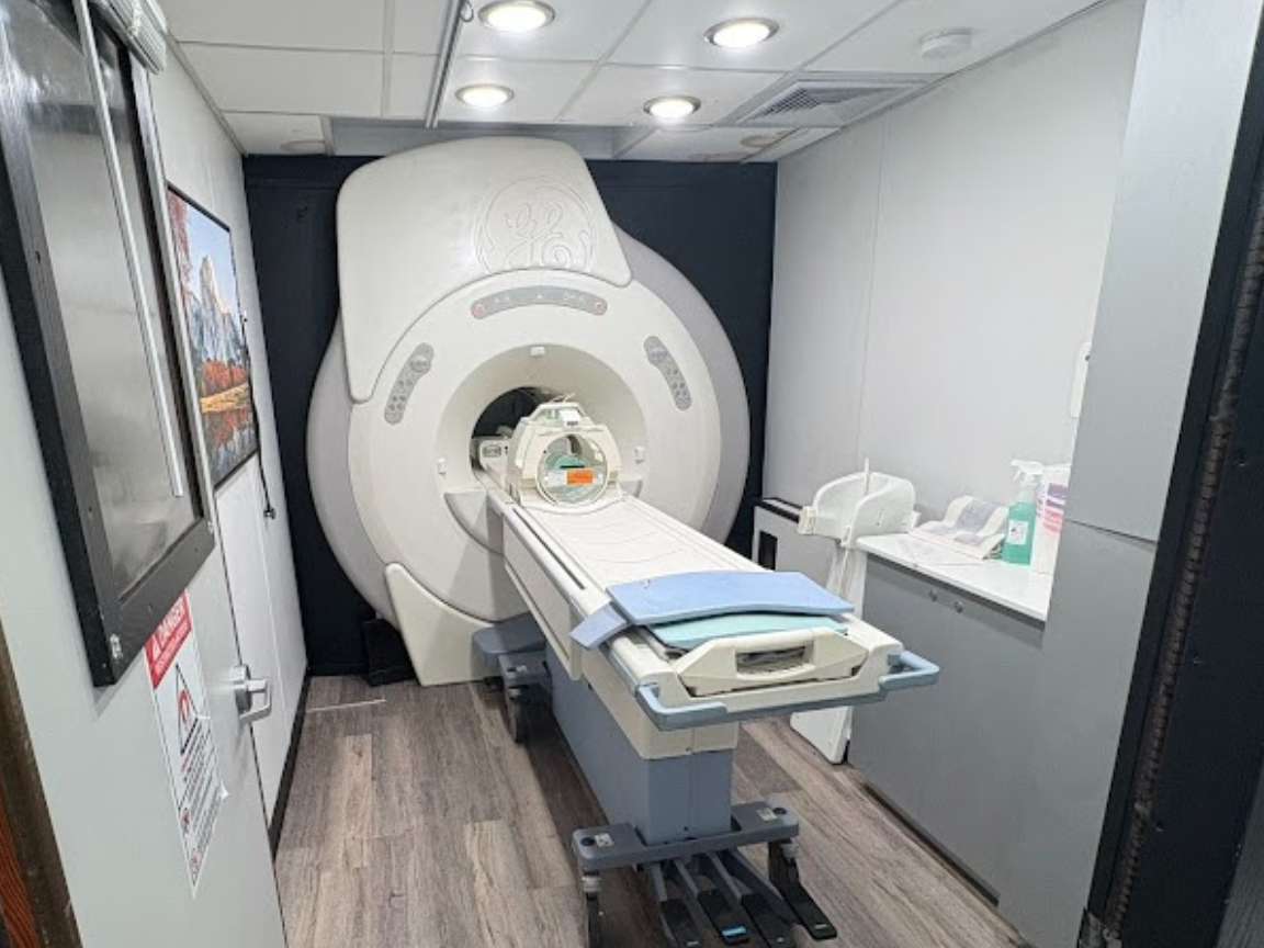 Inside picture of the Neurology teams MRI machine at Green Acres Veterinary Center